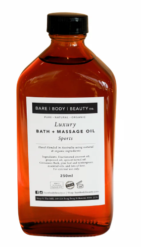 Luxury Bath + Massage Oil Sports 250ml